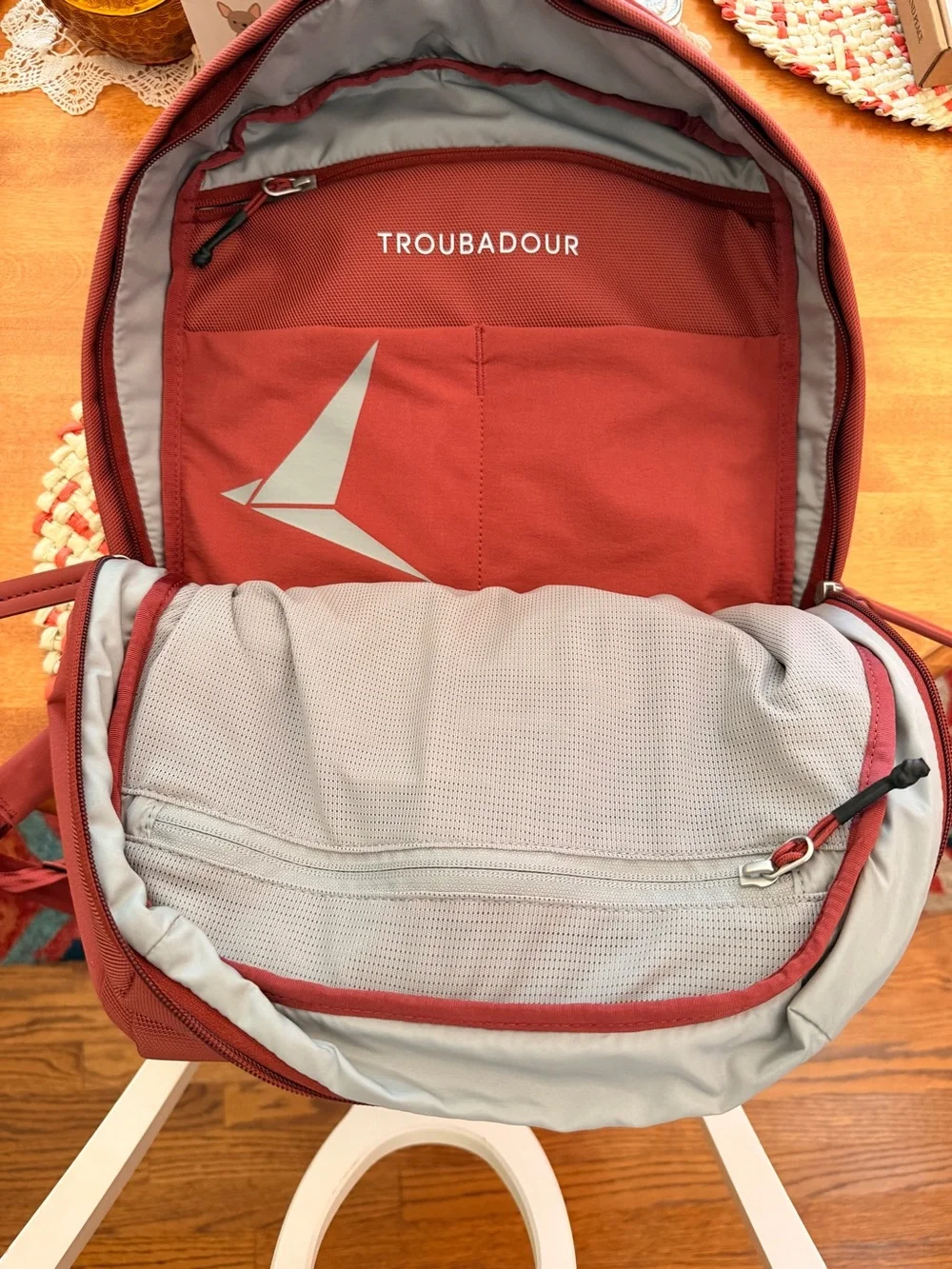 Troubadour Neo Backpack in color Rust